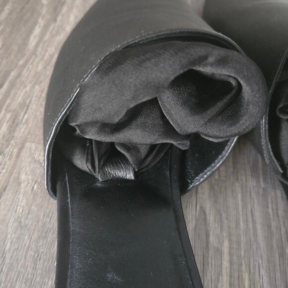 New Vince Cruise Pointed Ankle Tie Leather Flats Size 10 - Picture 7 of 8